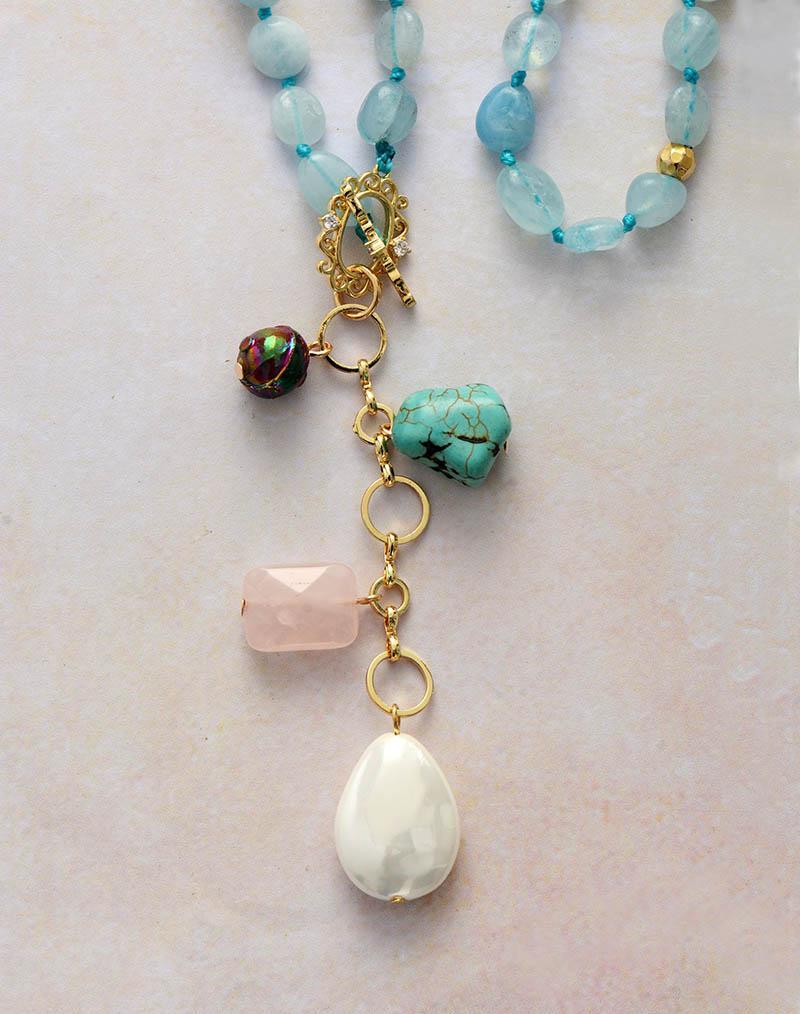 Avelena | Ocean Drop Mala Halskette Maris