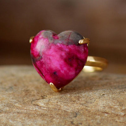 Avelena | Ring Elegante Edelstein Schmuck