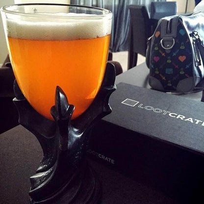 Avelena | Mittelalterlicher Drachenkrallen-Wodka- und Weinkelch