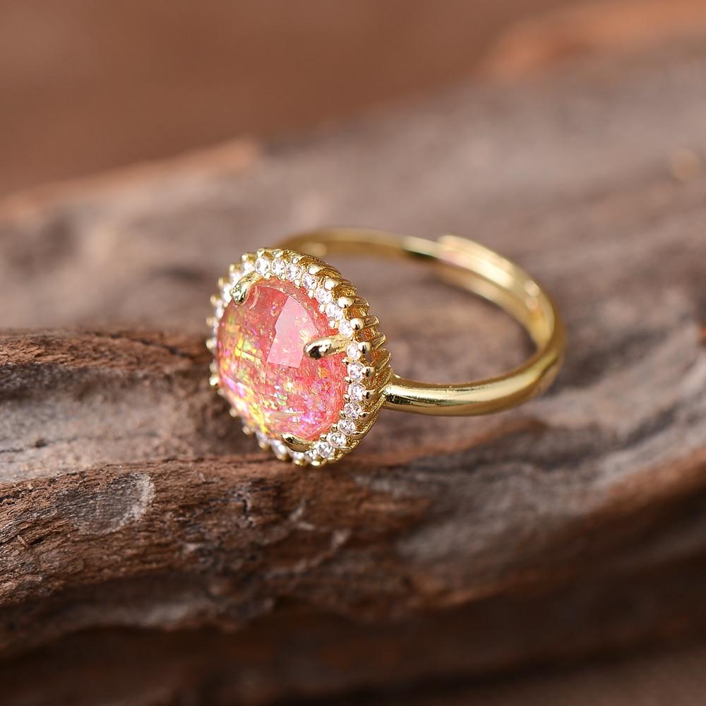 Avelena | Glow Ring - Mystischer Cocktailring mit elegantem Design
