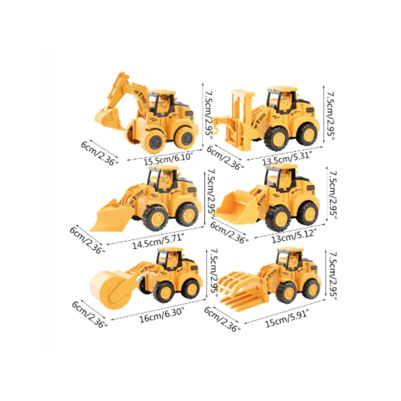 Avelena | Spiel Bagger Set Bau Chefs