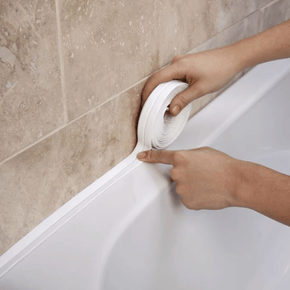 Avelena | Selbstklebender Dichtungsstreifen | Wasserdicht & Schimmelresistent | Flexibel Zuschneidbar | PE-Material