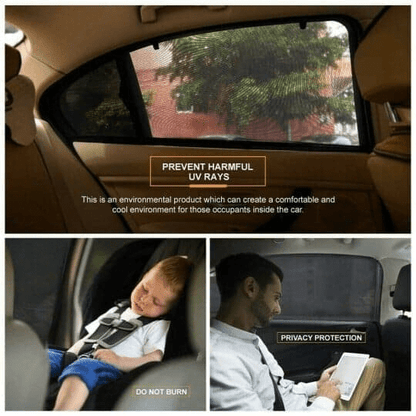 Avelena | Ultra Smart Auto-Sonnenschutz | Jalousien für Autofenster