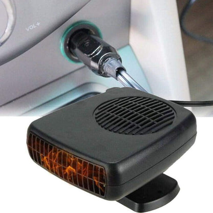 Avelena | TurboHeat | 12V Autoheizung – 150W/300W Keramischer Heizlüfter, Tragbarer Auto-Frostschutz & Wärmer