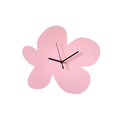 Avelena | Blumen Blob Acryl Wanduhr