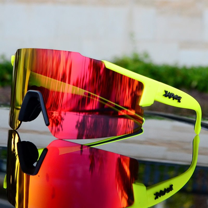 Avelena | Spiegelnde Fahrradsonnenbrille - ReflectRide