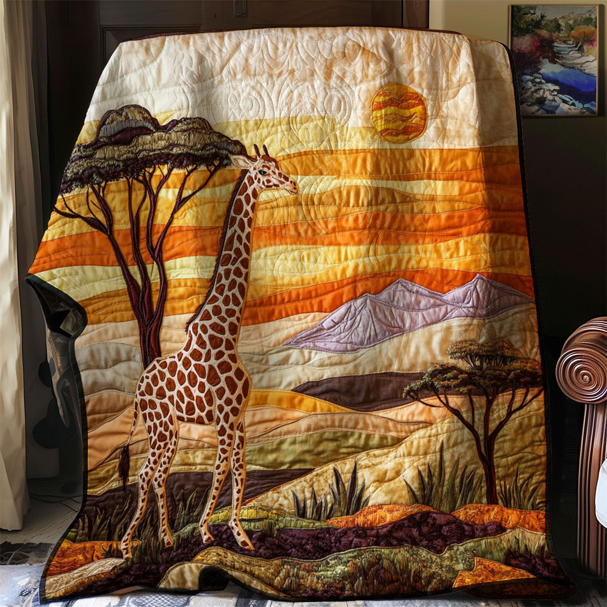 Avelena | Savannah Giraffenbettdecke