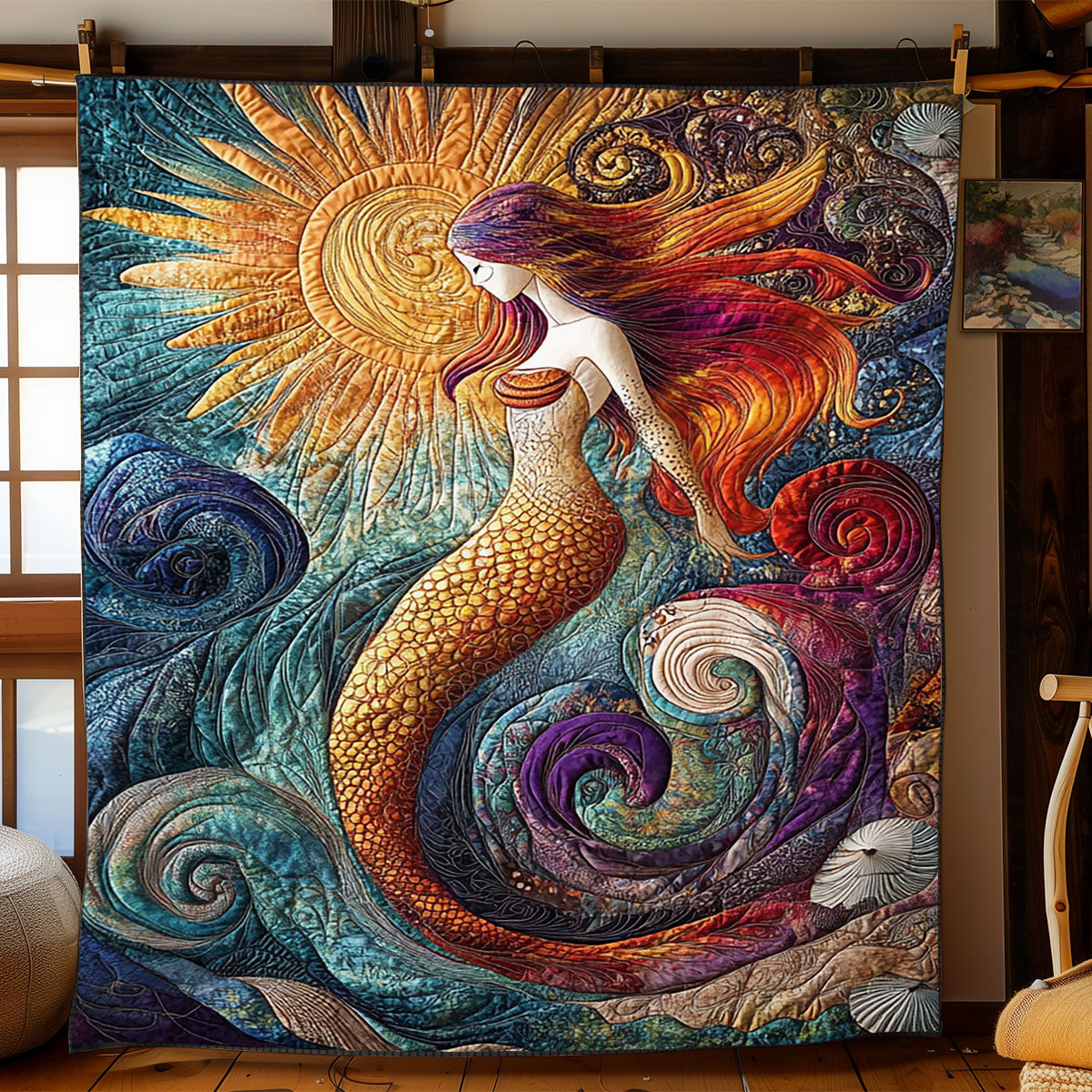 Avelena | Schöner Meerjungfrauen Quilt