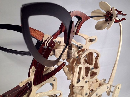 Avelena | 3D Holz Mechanische Kolibri und Holz Mechanische Schildkröte