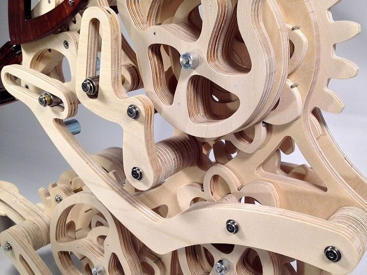 Avelena | 3D Holz Mechanische Kolibri und Holz Mechanische Schildkröte
