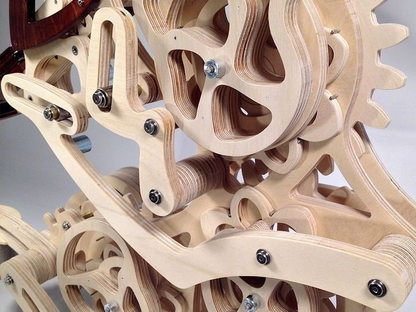 Avelena | 3D Holz Mechanische Kolibri und Holz Mechanische Schildkröte