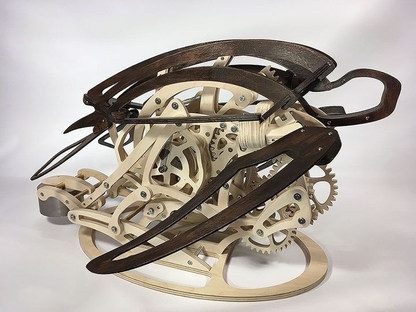 Avelena | 3D Holz Mechanische Kolibri und Holz Mechanische Schildkröte