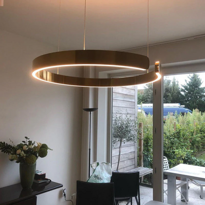 Avelena | Moderne Kreis LED Pendelleuchte - HaloRing