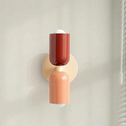 Avelena | Doppelkopf Wandlampe