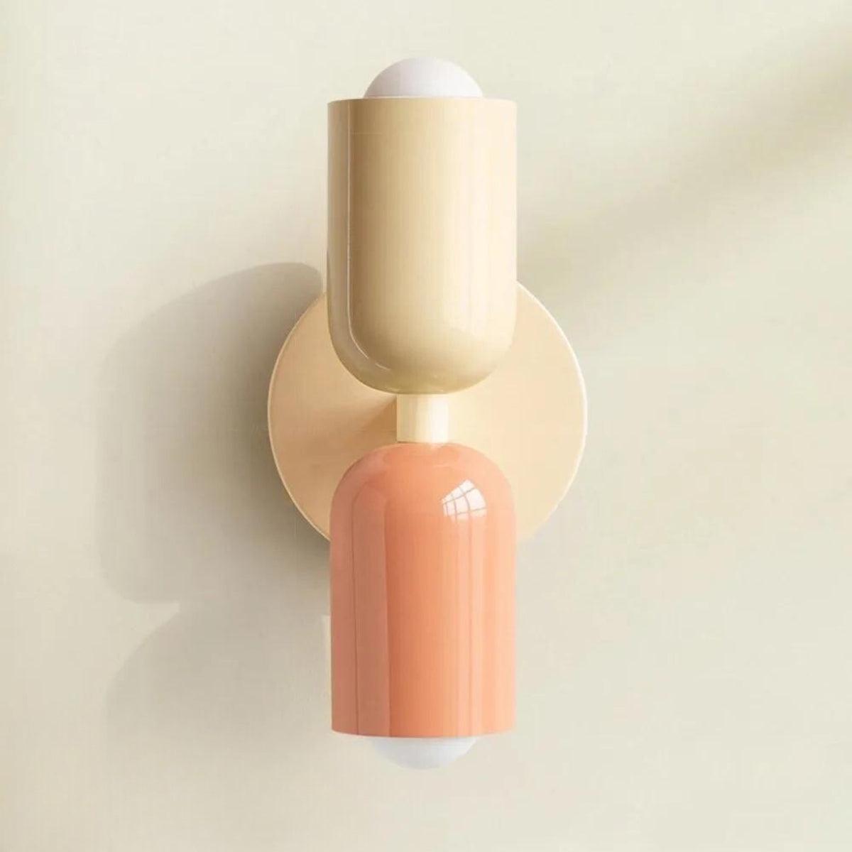 Avelena | Doppelkopf Wandlampe