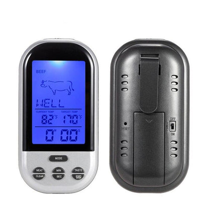 Avelena | Digital Wireless Ofenthermometer mit Timer-Alarm