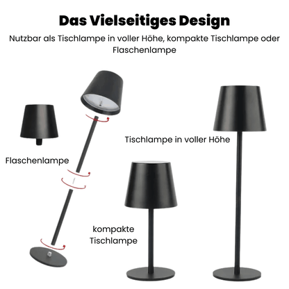 Avelena | LED Tischlampe – Kabellos, Touch-Bedienung & Dimmbares Licht
