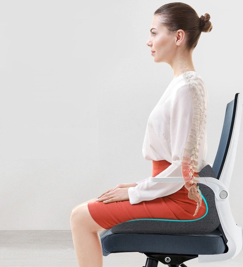 Avelena | DreamRest™ | L-förmiges Memory-Schaum-Orthopädisches Kissen zur Linderung von Rückenschmerzen und Komfortunterstützung