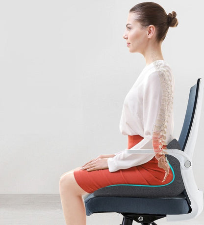 Avelena | DreamRest™ | L-förmiges Memory-Schaum-Orthopädisches Kissen zur Linderung von Rückenschmerzen und Komfortunterstützung