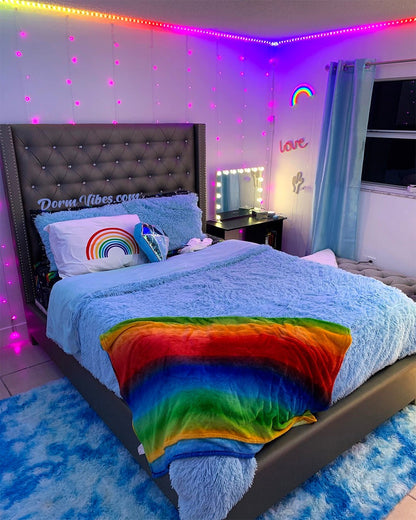 Avelena | Neon Regenbogen Schild