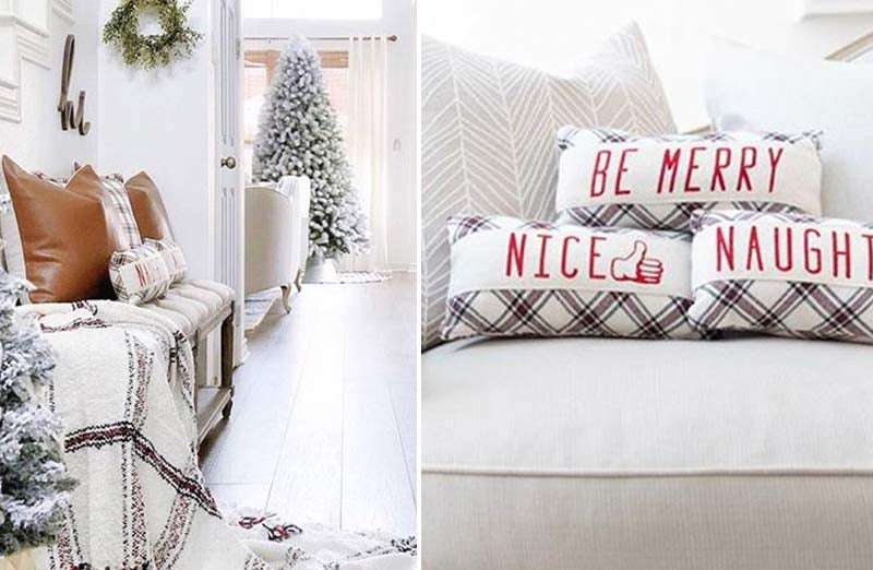 Avelena | Naughty Or Nice Kissen Set