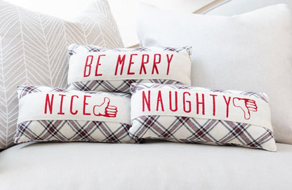 Avelena | Naughty Or Nice Kissen Set