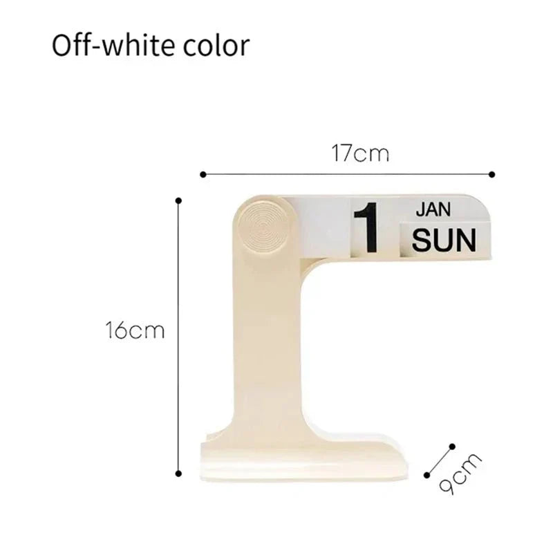 Avelena | Nordic Style drehbarer Schreibtischkalender