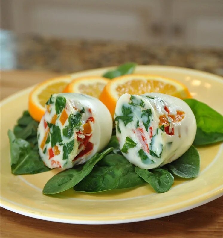 Avelena | Ei-Kochformen Set | Multifunktionale Silikon-Pods | Spülmaschinenfest | 6 Stück