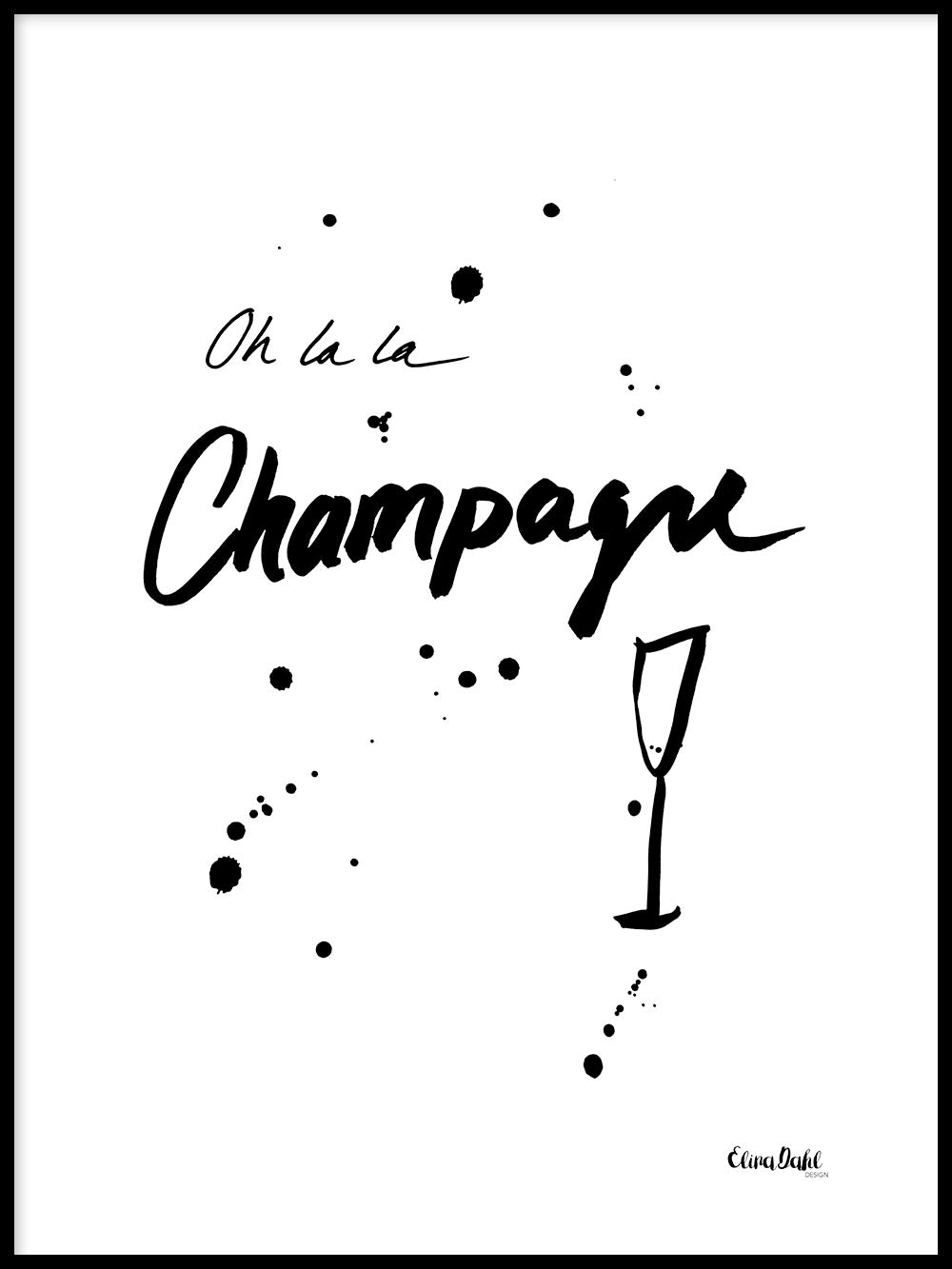 Avelena | Oh La La Champagner, Schwarz