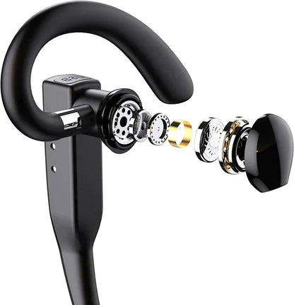 Avelena | Trucker Dual Mic Drahtloses Bluetooth 5.1 Noise Cancelling Headset/Ohrenhörer