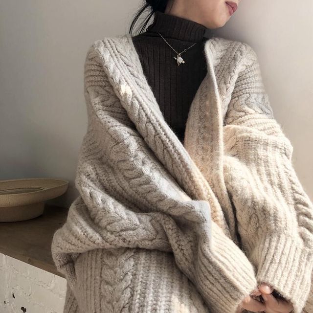 Avelena | Oversized Jacke hält Sie den ganzen Tag über warm und bequem