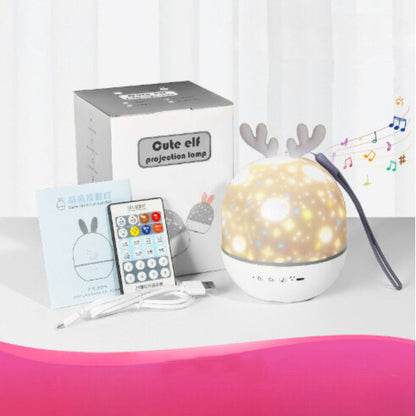 Avelena | Magische Kinderzimmer-Lampe mit Sterneneffekt