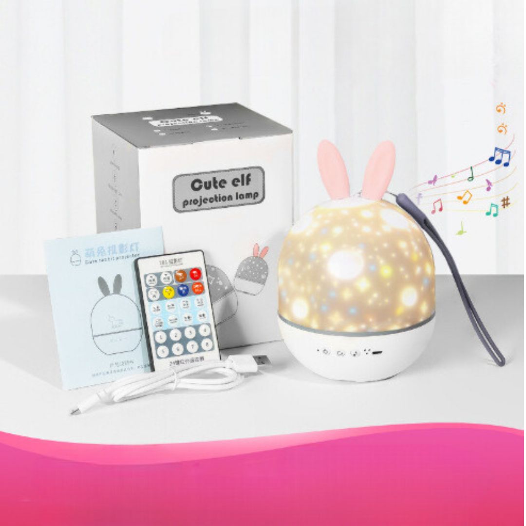 Avelena | Magische Kinderzimmer-Lampe mit Sterneneffekt