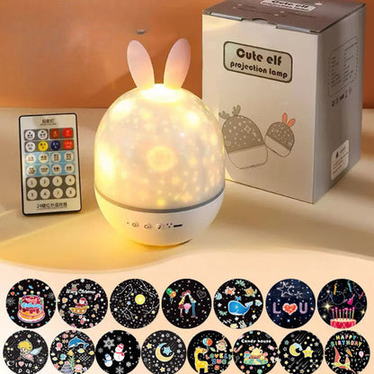 Avelena | Magische Kinderzimmer-Lampe mit Sterneneffekt