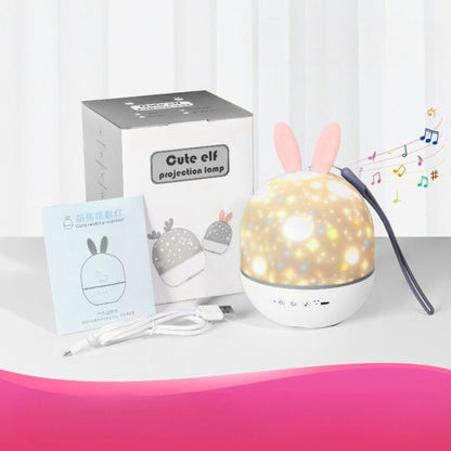 Avelena | Magische Kinderzimmer-Lampe mit Sterneneffekt