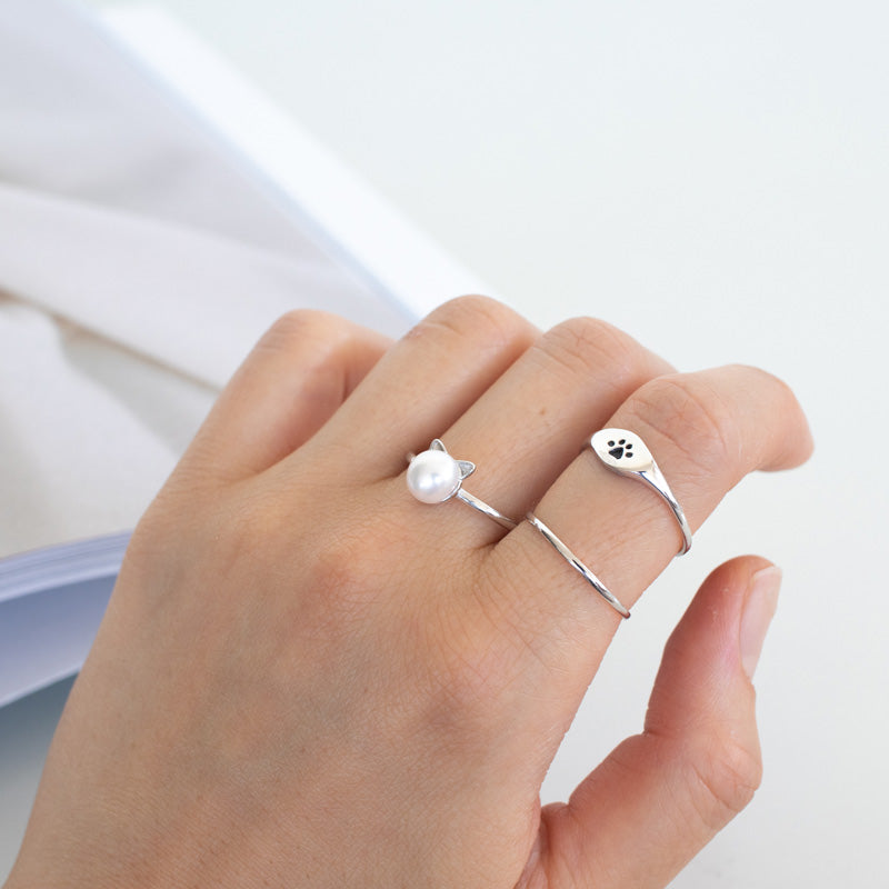 Avelena | Pfoten Signet Ring