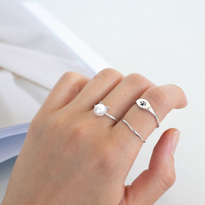 Avelena | Pfoten Signet Ring