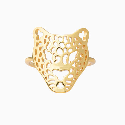 Avelena | Leopard Katze Ring
