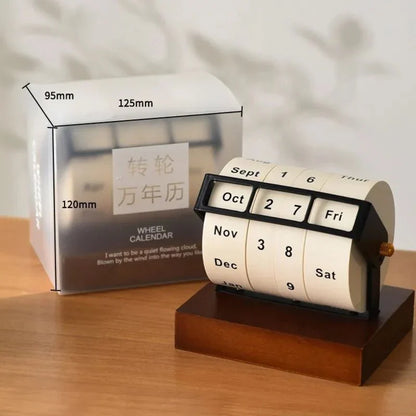 Avelena | Immerwährender Rad Tischkalender