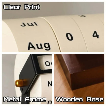 Avelena | Immerwährender Rad Tischkalender