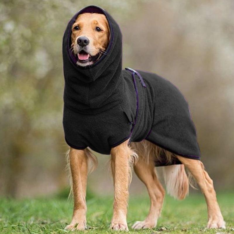 Avelena | CozyPaws - Fleece-Hundejacke mit Kapuze für Wärme und Komfort