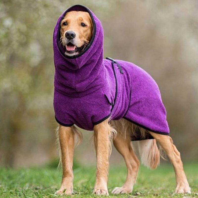 Avelena | CozyPaws - Fleece-Hundejacke mit Kapuze für Wärme und Komfort