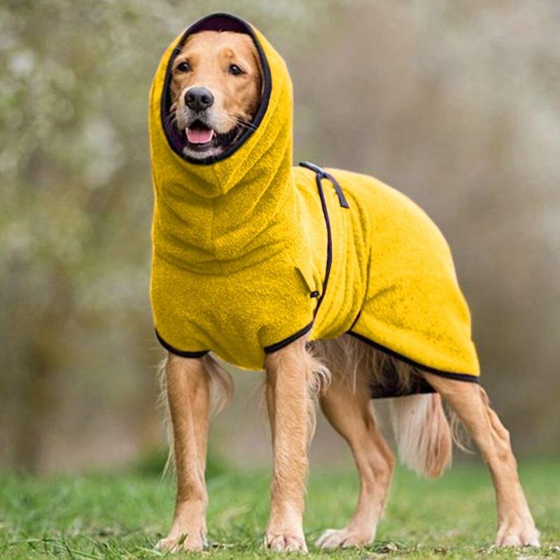 Avelena | CozyPaws - Fleece-Hundejacke mit Kapuze für Wärme und Komfort