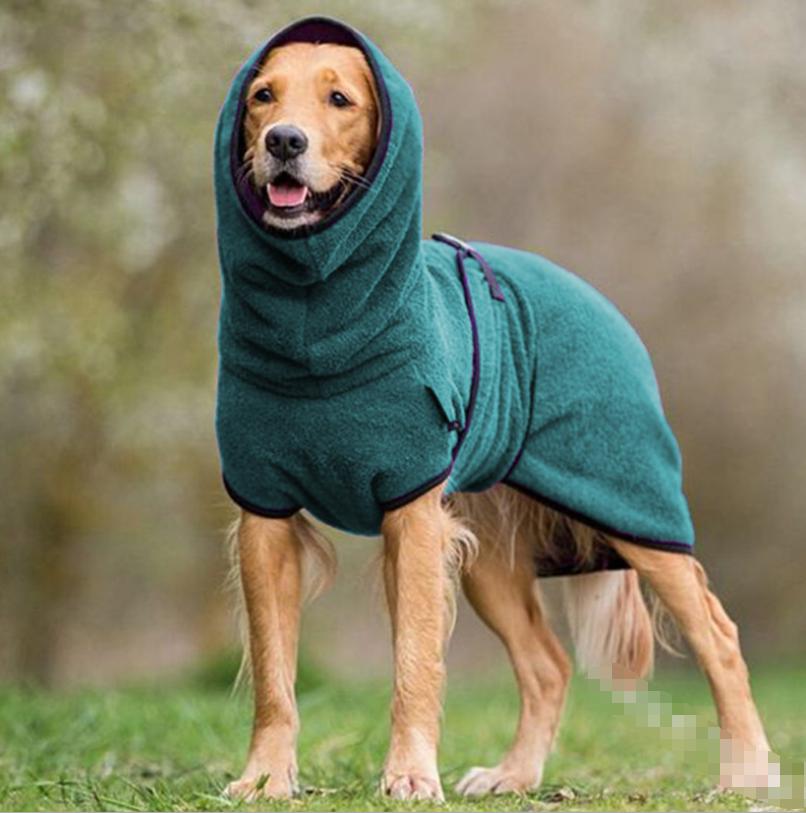 Avelena | CozyPaws - Fleece-Hundejacke mit Kapuze für Wärme und Komfort