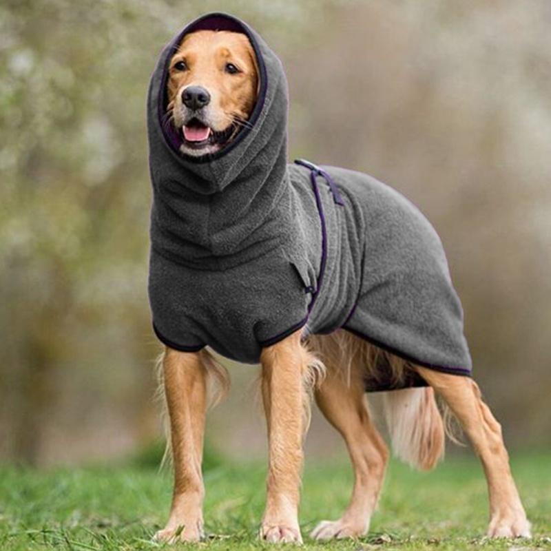 Avelena | CozyPaws - Fleece-Hundejacke mit Kapuze für Wärme und Komfort
