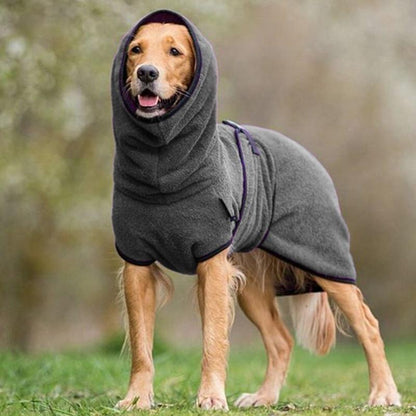 Avelena | CozyPaws - Fleece-Hundejacke mit Kapuze für Wärme und Komfort