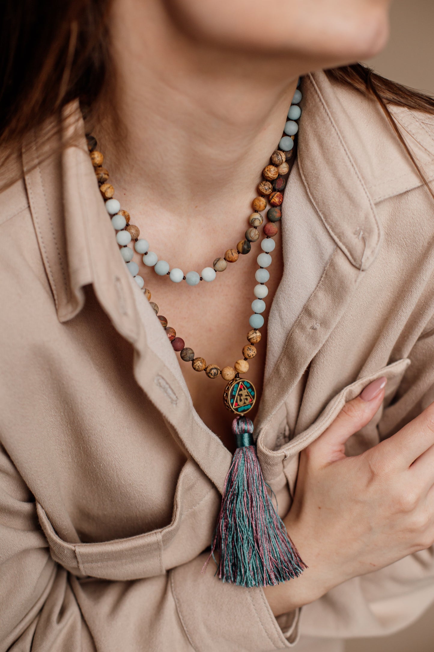Avelena | Mala Perlenkette Spirituelles Accessoire