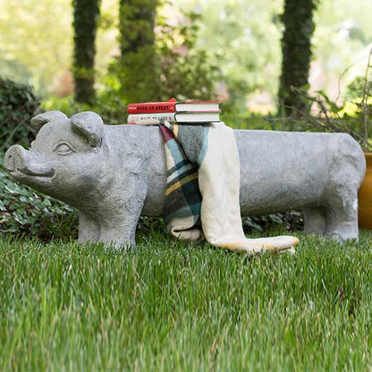 Avelena | Gross Eklectic Pig Gartenbank