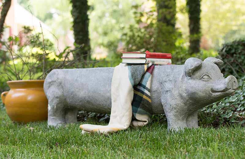 Avelena | Gross Eklectic Pig Gartenbank