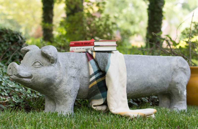 Avelena | Gross Eklectic Pig Gartenbank
